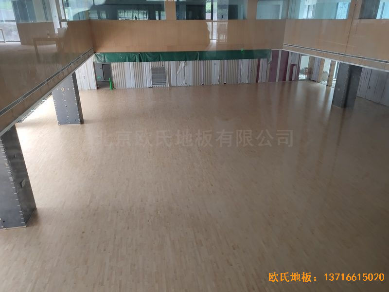 杭州26号地商务金融体育地板安装案例