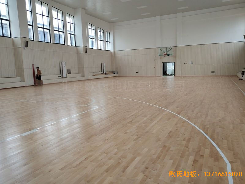 江西吉水县城南第二小学运动地板安装案例