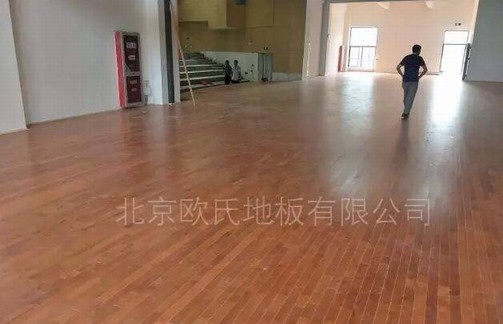 南京师范大学中北学院丹阳项目舞台木地板案例-3
