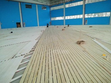 云南省文山州文山学院运动木地板工程案例