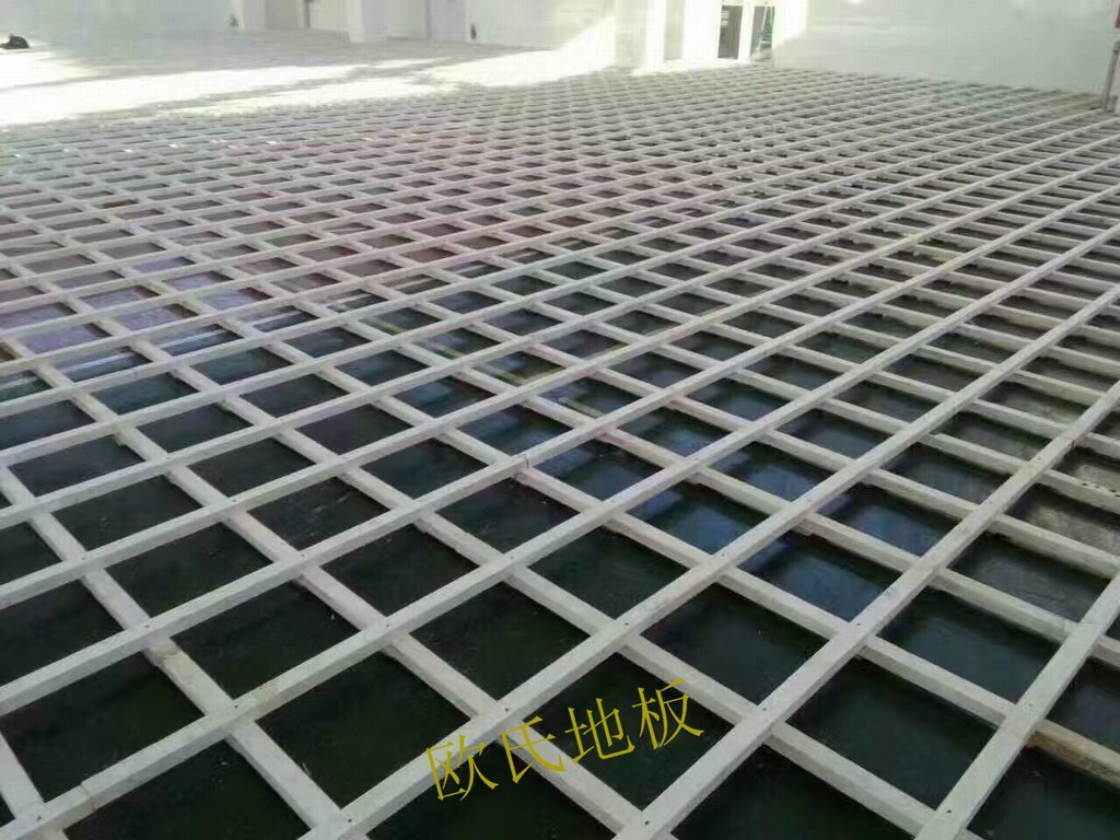 沛县体育木地板安装方法