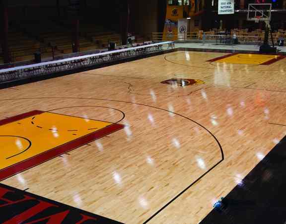 质量好篮球场馆地板施工团队