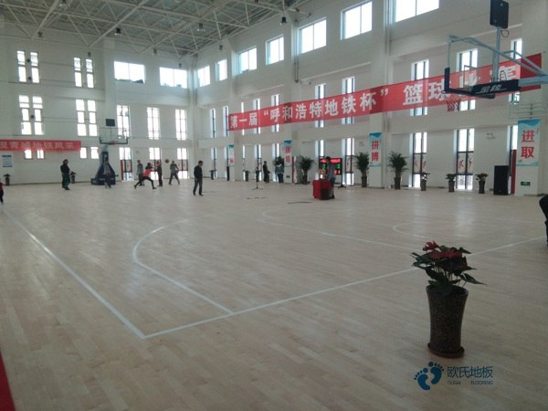 行业篮球木地板施工价格