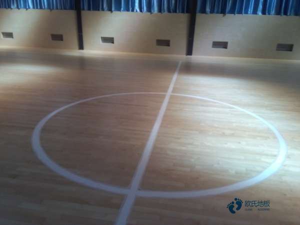 哪有体育篮球木地板多少钱能下来