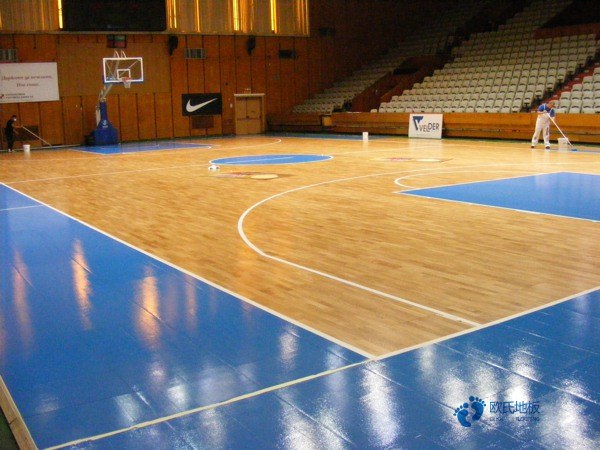 国产篮球木地板2