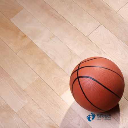 枫桦木体育篮球木地板价钱