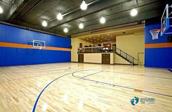 质量好篮球体育木地板施工3