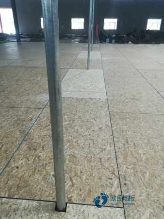 学校体育篮球木地板施工方案1