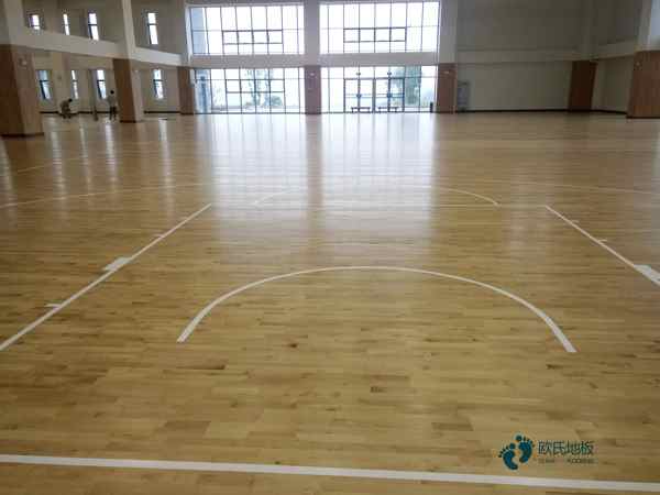 学校篮球馆木地板木纹2