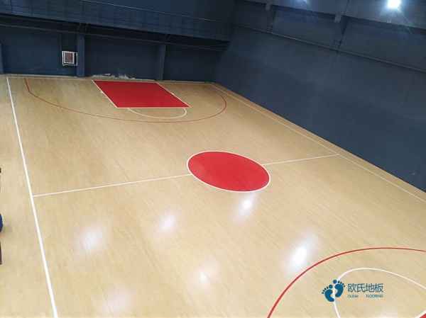 悬浮篮球运动木地板龙骨间距