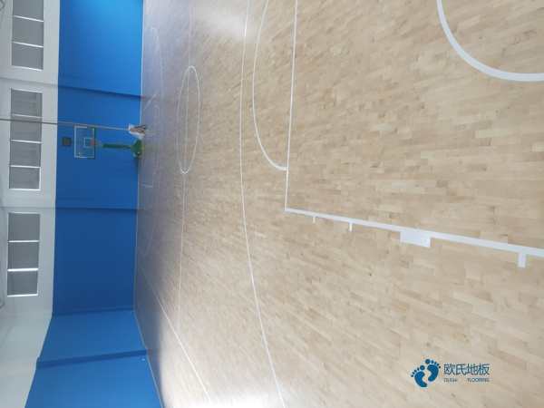 学校篮球体育地板施工单位1