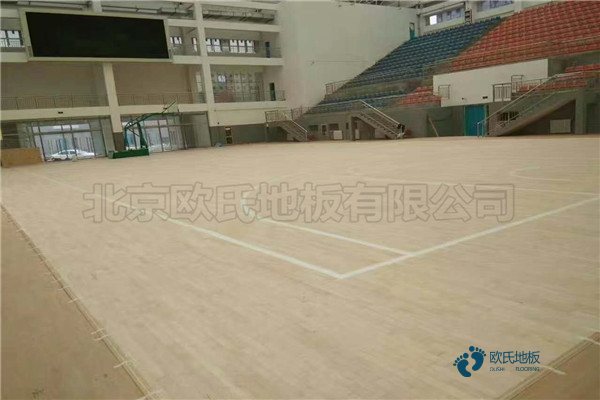 国产体育运动地板施工步骤1