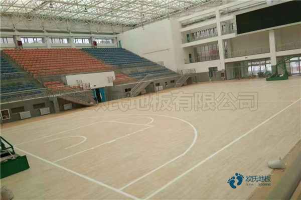 国产体育运动地板施工步骤2