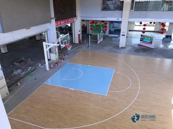 小学篮球场馆木地板施工工艺1