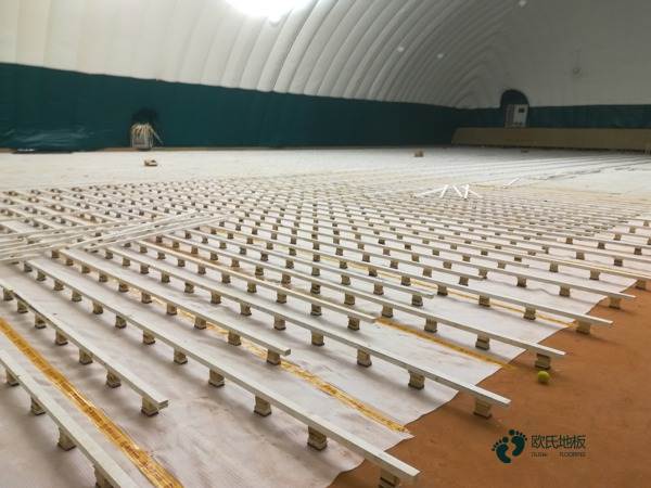 国标体育场地地板施工方案3