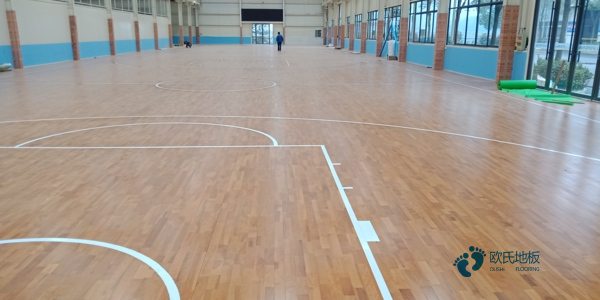 小学篮球馆木地板施工工艺1