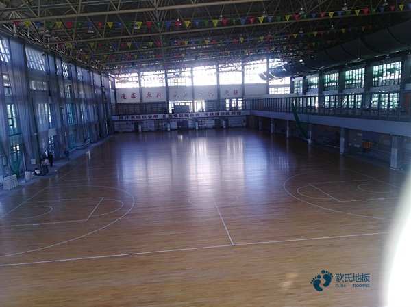 质量好运动地板施工流程2