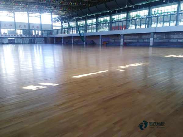 质量好运动地板施工流程3